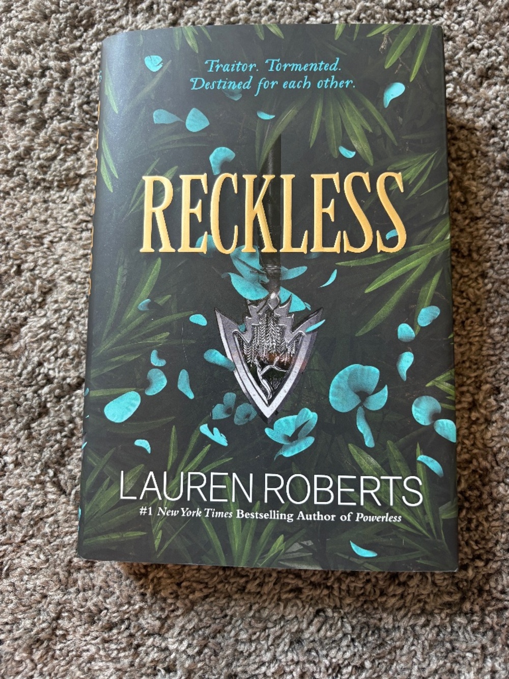 Reckless by Lauren Roberts Hardcover Special (The Powerless Trilogy, Book 2)